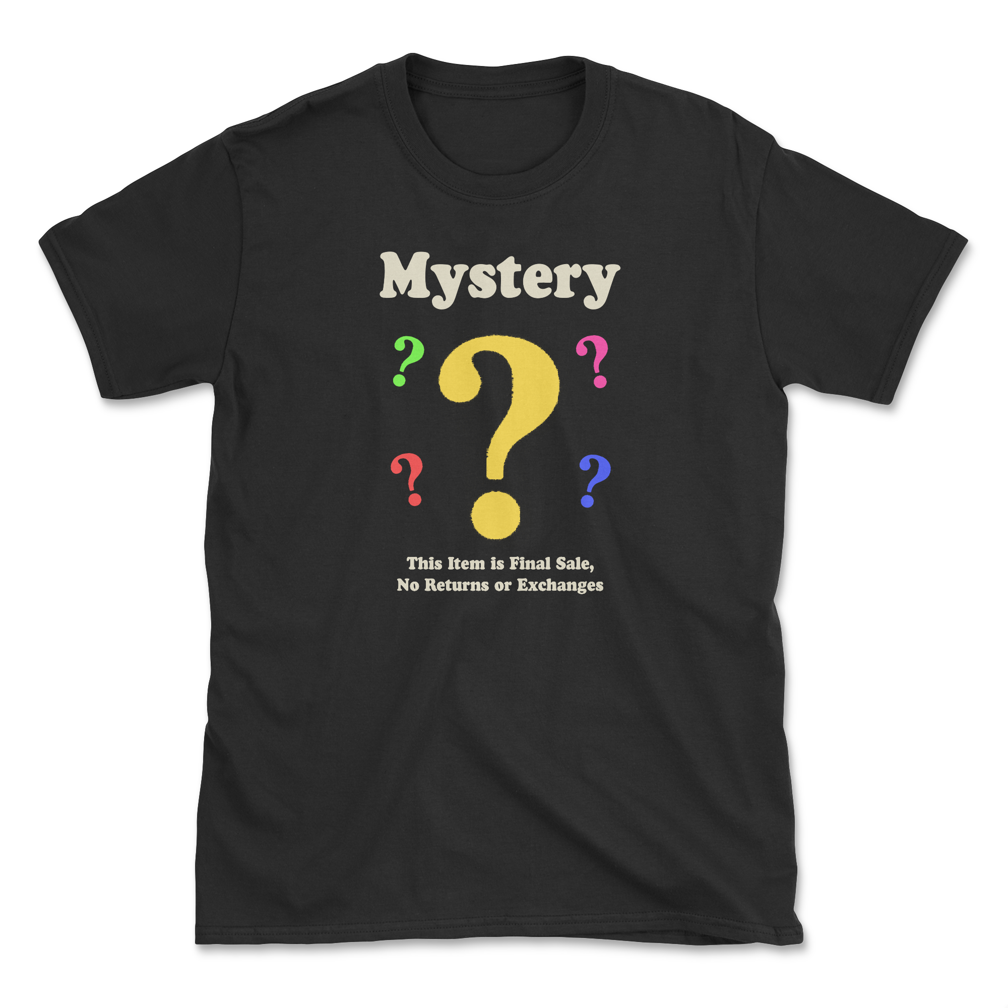 Mystery (Adult Short Sleeve T-Shirt) (Only $9.99) (Final Sale, No Returns Or Exchanges)