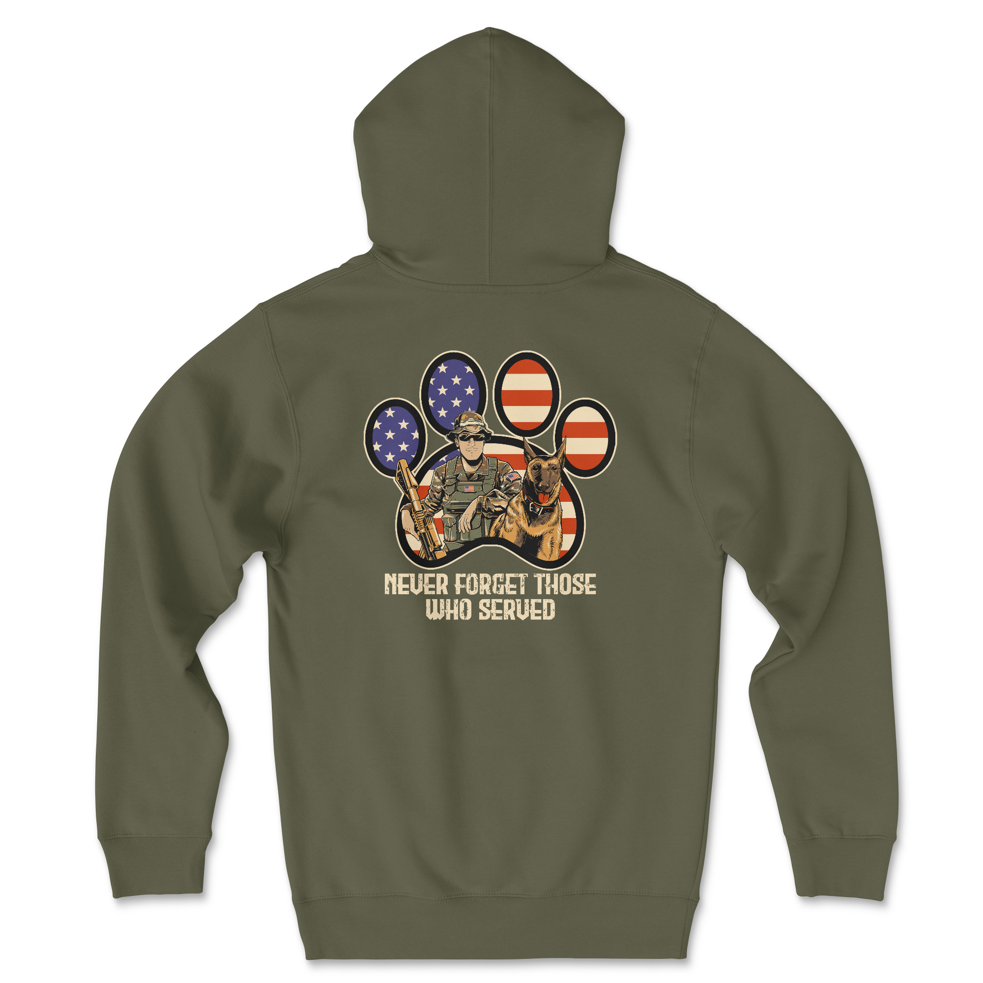 Freedom Pawz (Adult Hoodie)