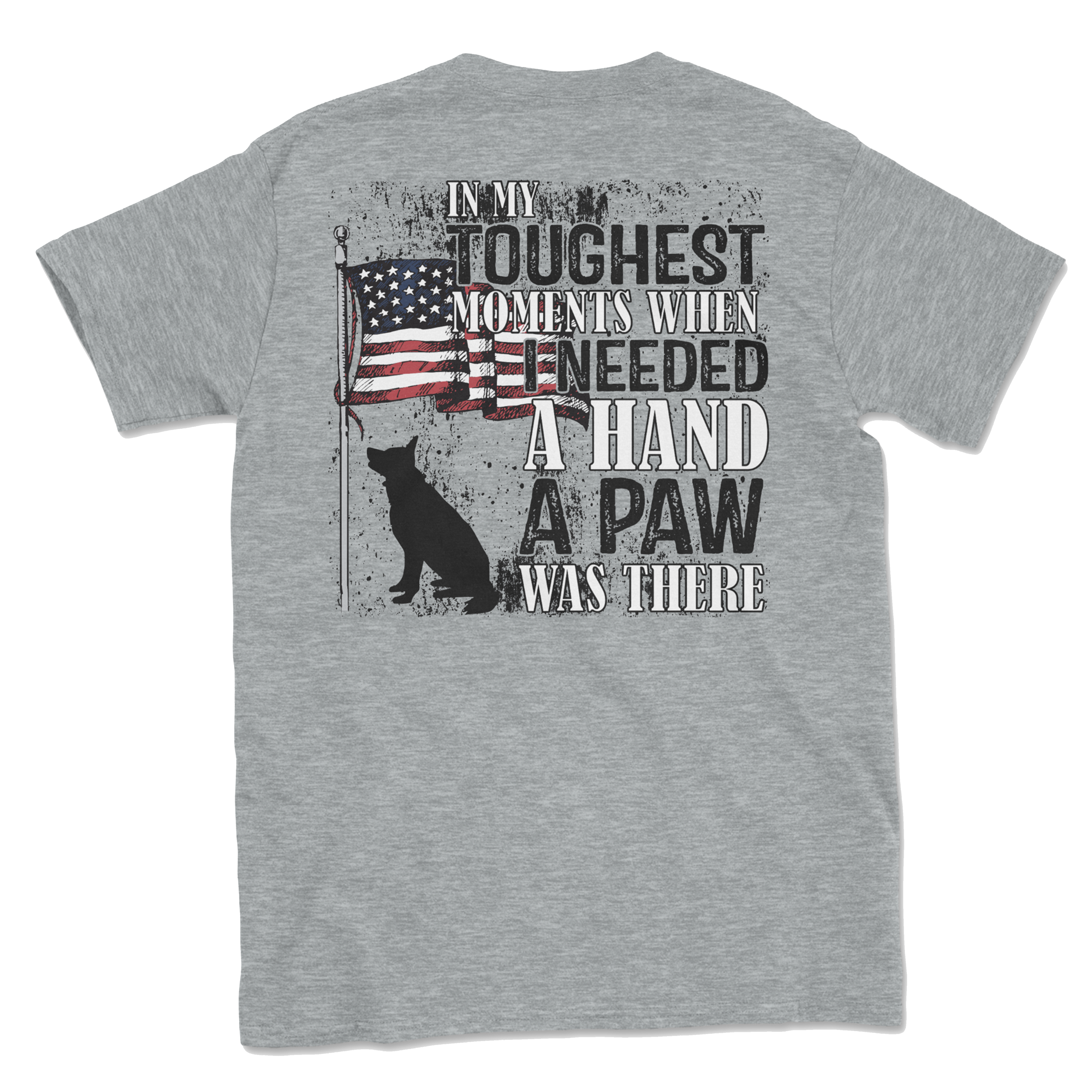 Found A Paw (Adult Short Sleeve T-Shirt)