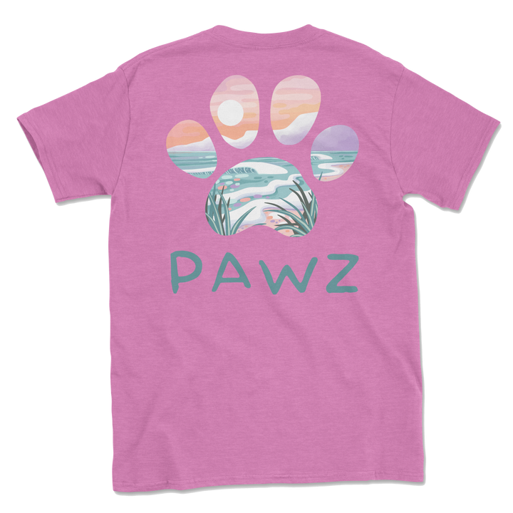 Beach Sunset (Adult Short Sleeve Shirt)