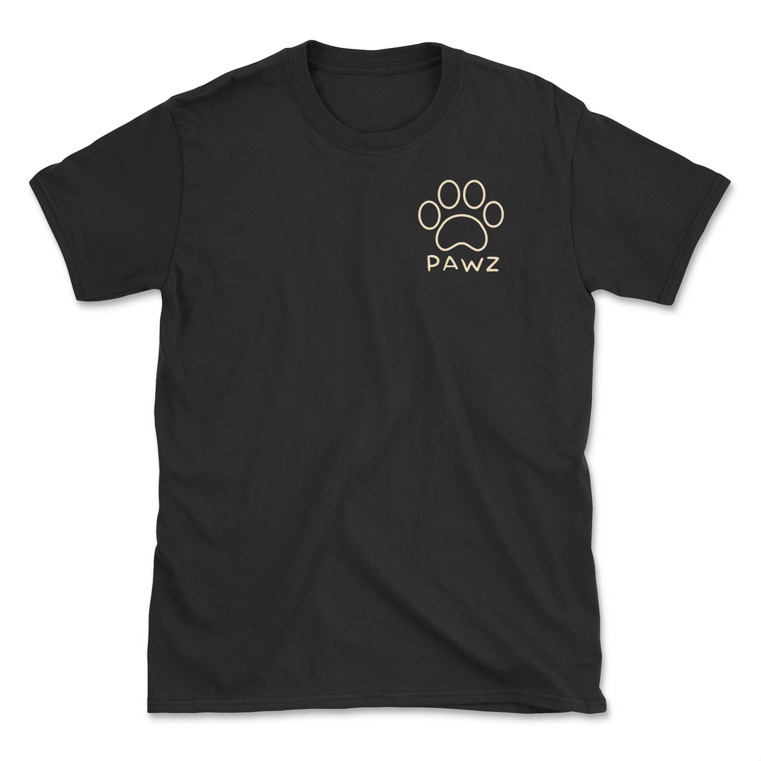 Freedom Pawz - Black (Adult Short Sleeve T-Shirt)