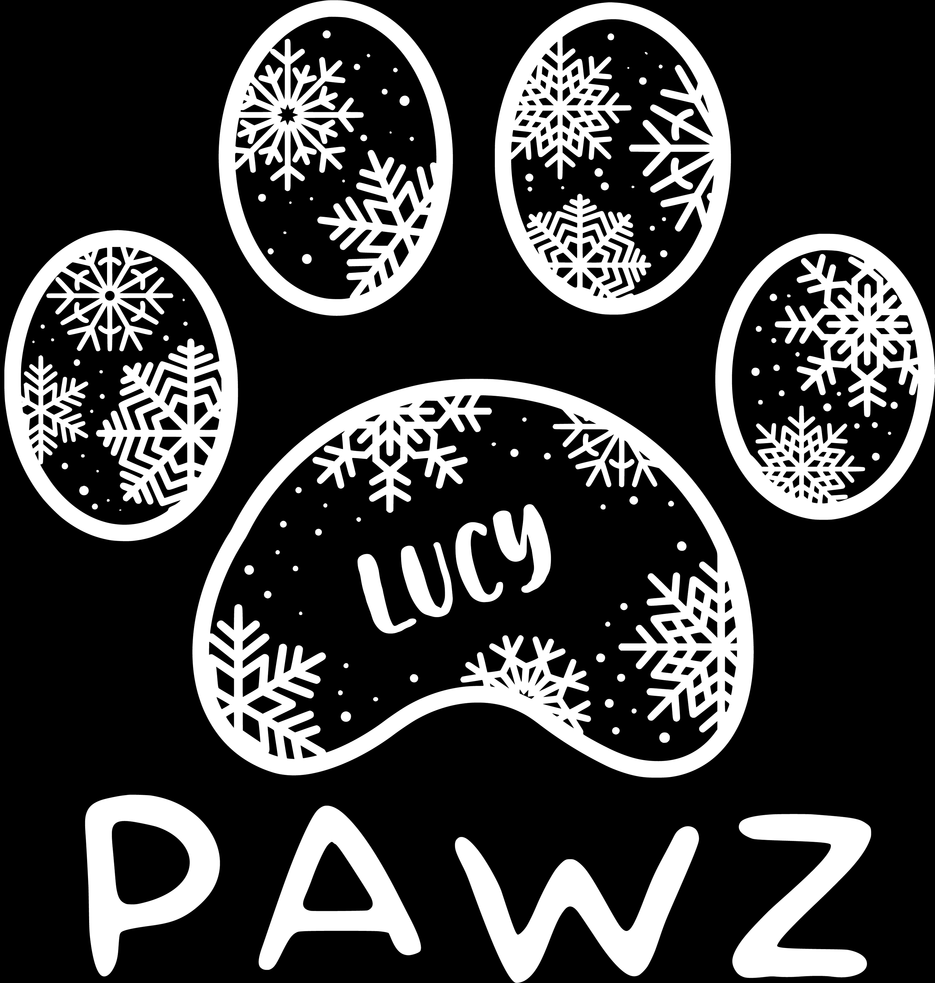 Lucy Snowflake (Adult Hoodie)