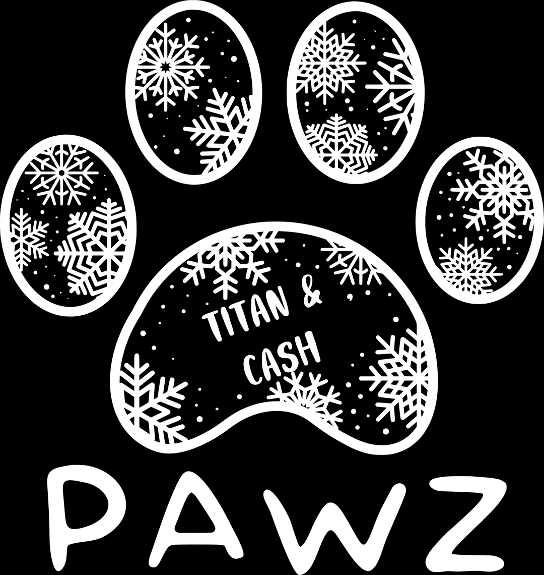 Titan & Cash Snowflake (Adult Short Sleeve T-Shirt)