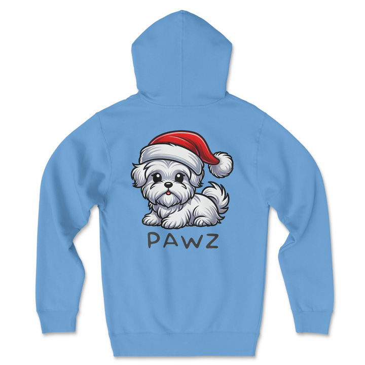 Maltese Christmas (Adult Hoodie)